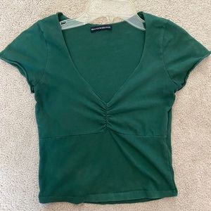Brandy Melville Forest Green Gina Top